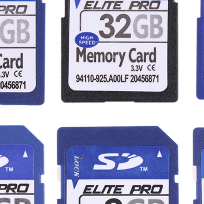 SD Card 1GB 2GB 4GB 8GB 16GB 32GB 64GB Secure Digital Flash Memory Card