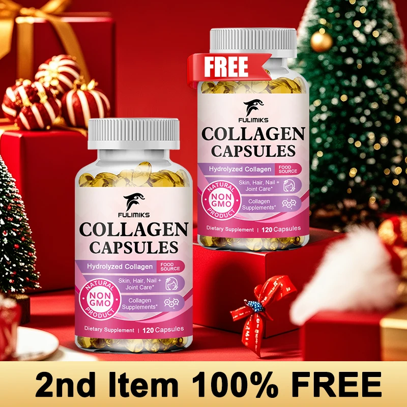 

Advanced Collagen Supplement, for Skin Moisturizing, Skin Elasticity, Relieves Joint Pain, Improves Skin Suitable, Men & Women