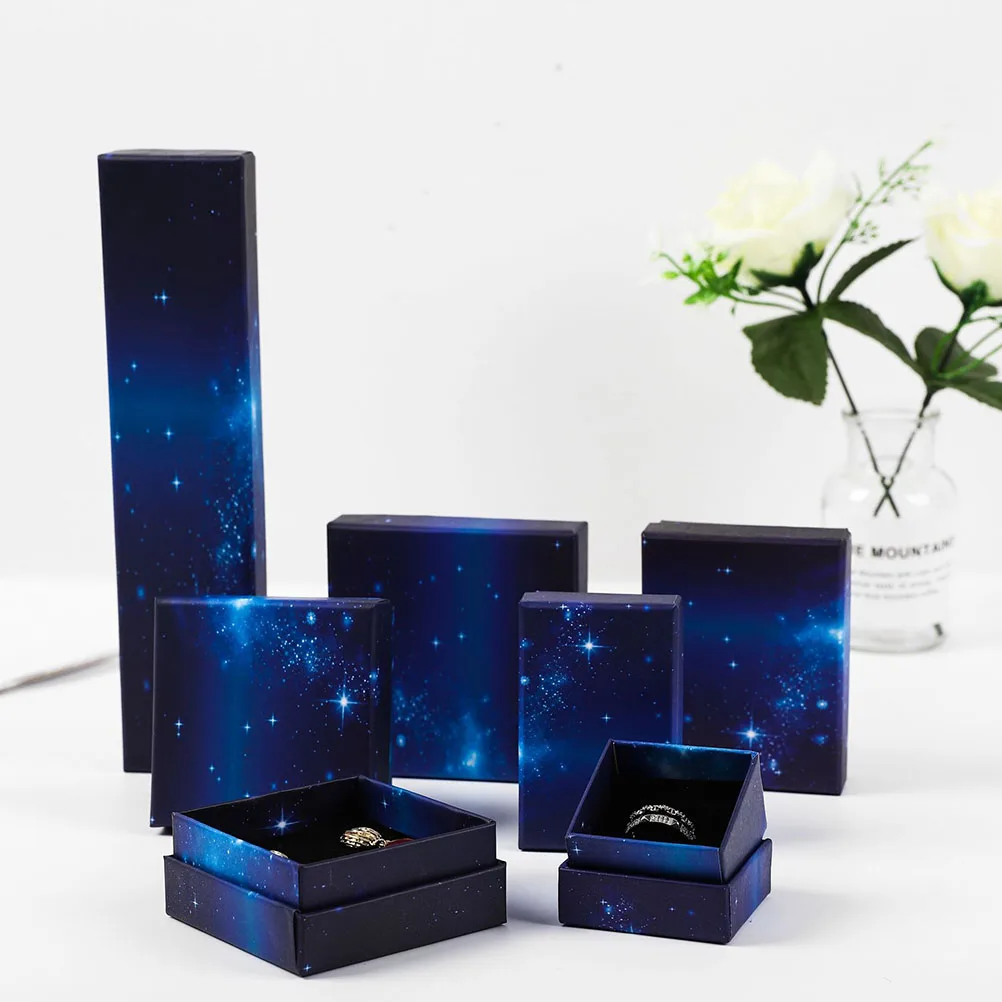 

Stylish Jewelry Packaging Gift Box Collection For Necklaces Earrings Bracelets Gifts