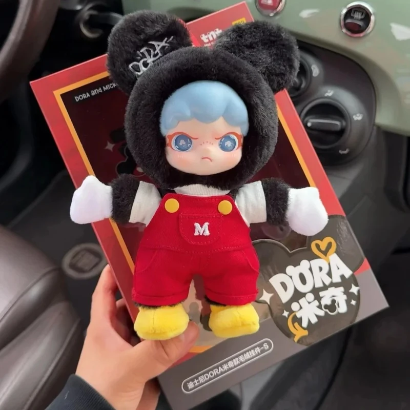 TNTSPACE DORA Disney Mickey ぬいぐるみペンダント Genuine Tnt Dora Mickey Mouse Vinyl Plush Pendant Blind Box Toys
