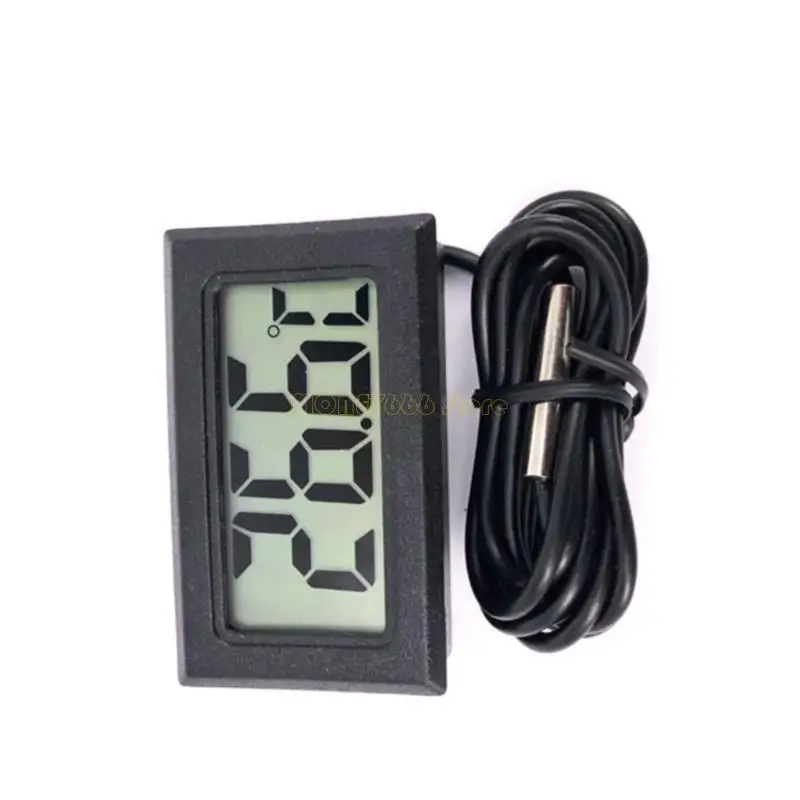 F62C ЖК -дисплей Thermometters с зондом измерения температуры воды измеритель цифровые термометры для холодильника аквариумной