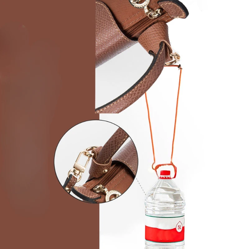 Tasche Zubehör Haken Schulter gurte für lange Champ Leder Accessoires DIY Mini Transformation Punsch frei Schulter Cross body