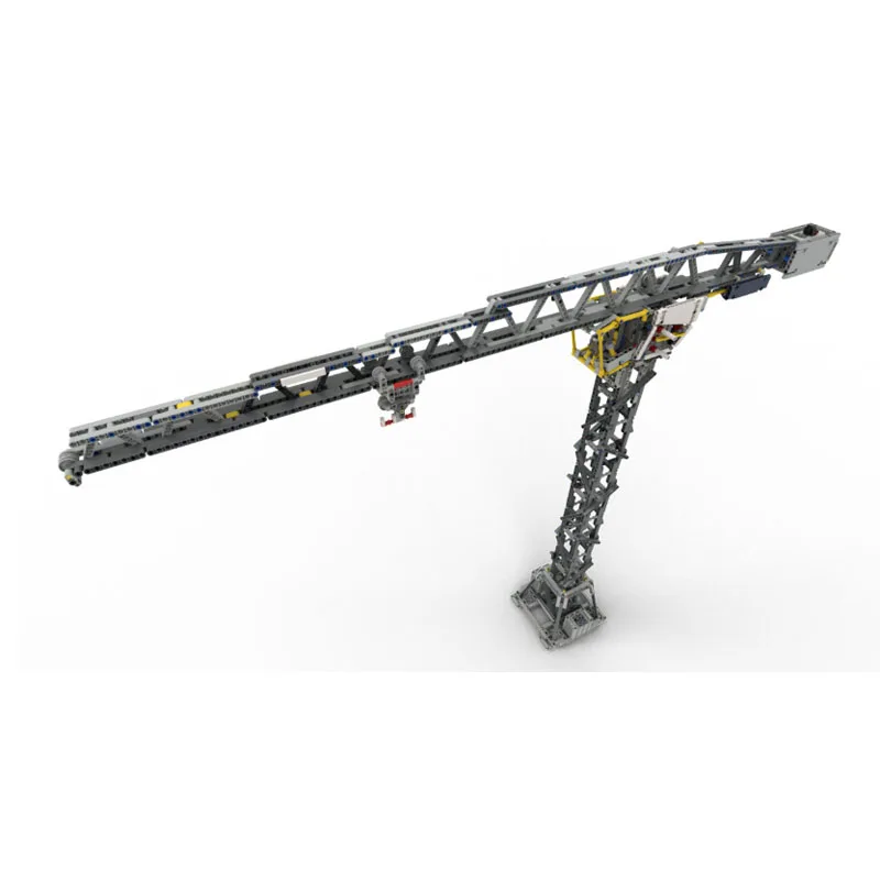 

MOC-74206 New Classic Tower Crane Building Block Model 1523 Parts Creative Boys Children's Birthday Christmas Toy Gift