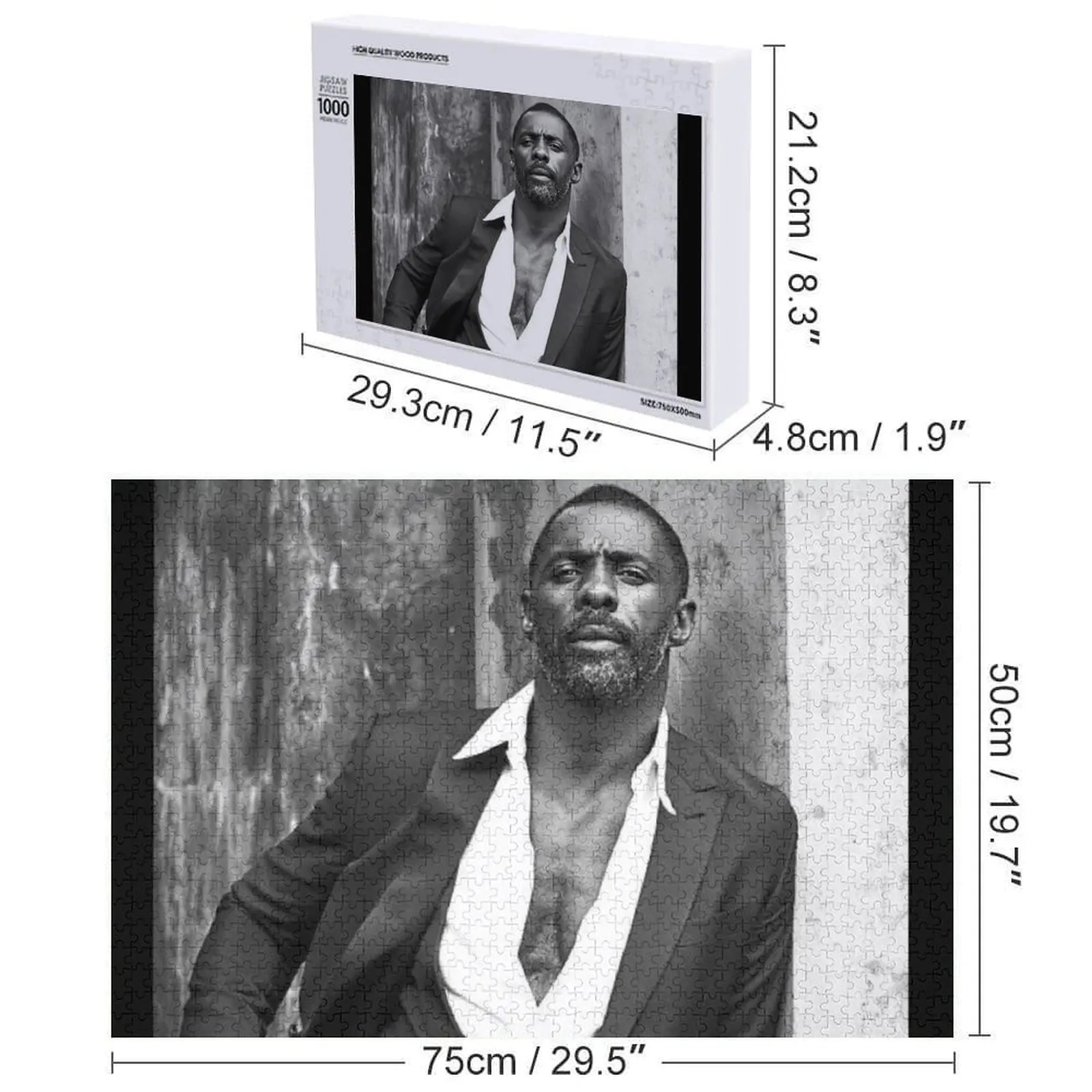 イドリス・エルバ ジグソーパズル 子供向けにパーソナライズされた パーソナライズされた子供向けギフトパズル