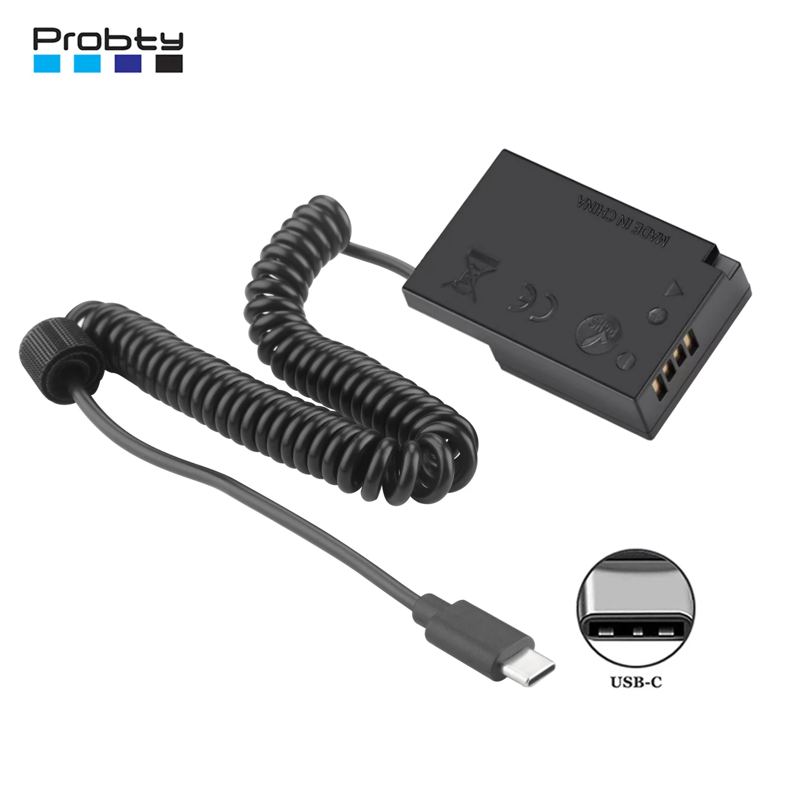 LP-E17 ACK-E18 DR-E18 Dummy Battery Adapter USB-C Cable for Canon EOS 750D Kiss X8i T6i 760D T6S 77D 800D 200D 250D Rebel SL2