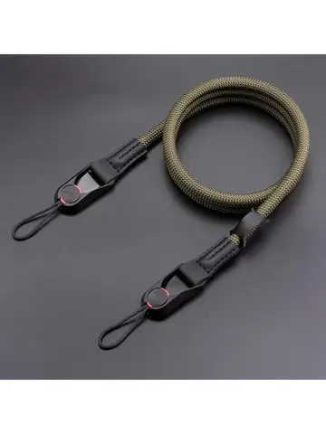 Quick Release Round Rope Camera Strap Fast Detachable Shoulder Strap for DSLR Mirrorless Camera Adjustable Camera Neck Strap