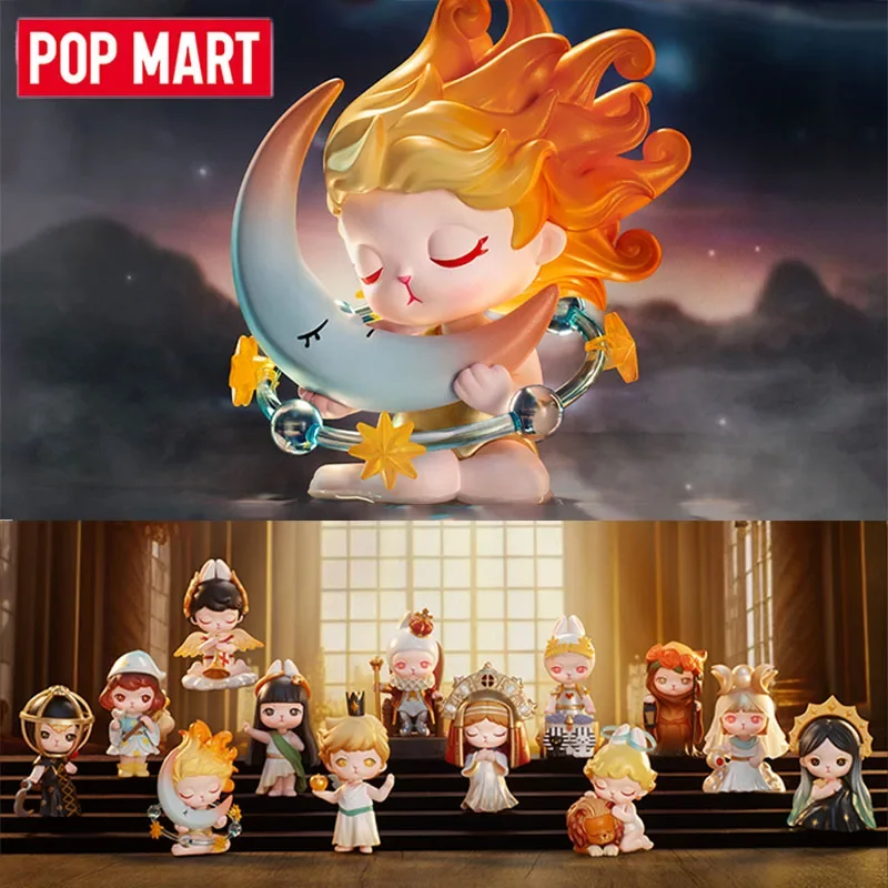 POP MART Bunny Mysterious Tarot Series Anime Action Figure Guess Bag Ornament Figurines Home Decor Desktop Dolls Model Girl Gift