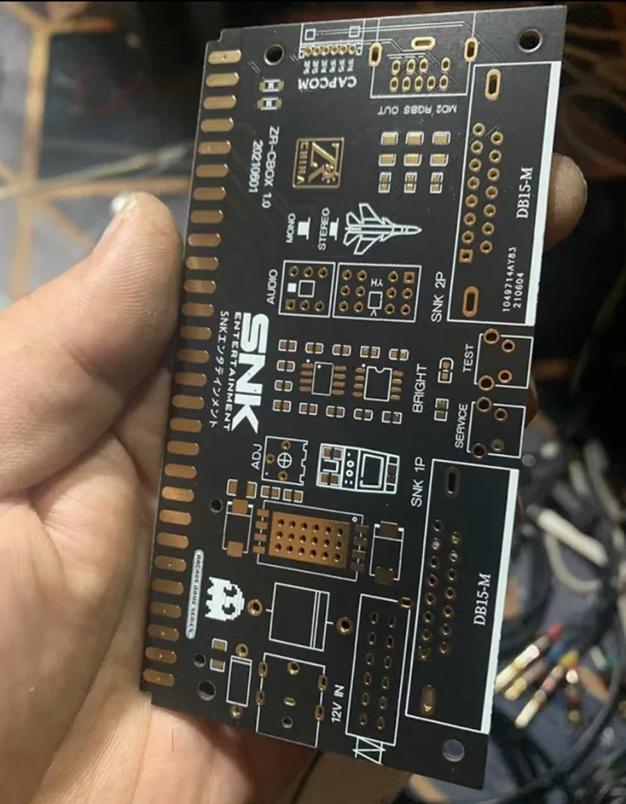 Supergun Jamma Cbox Snk Neogeo Mvs Jamma Connector Motherboard