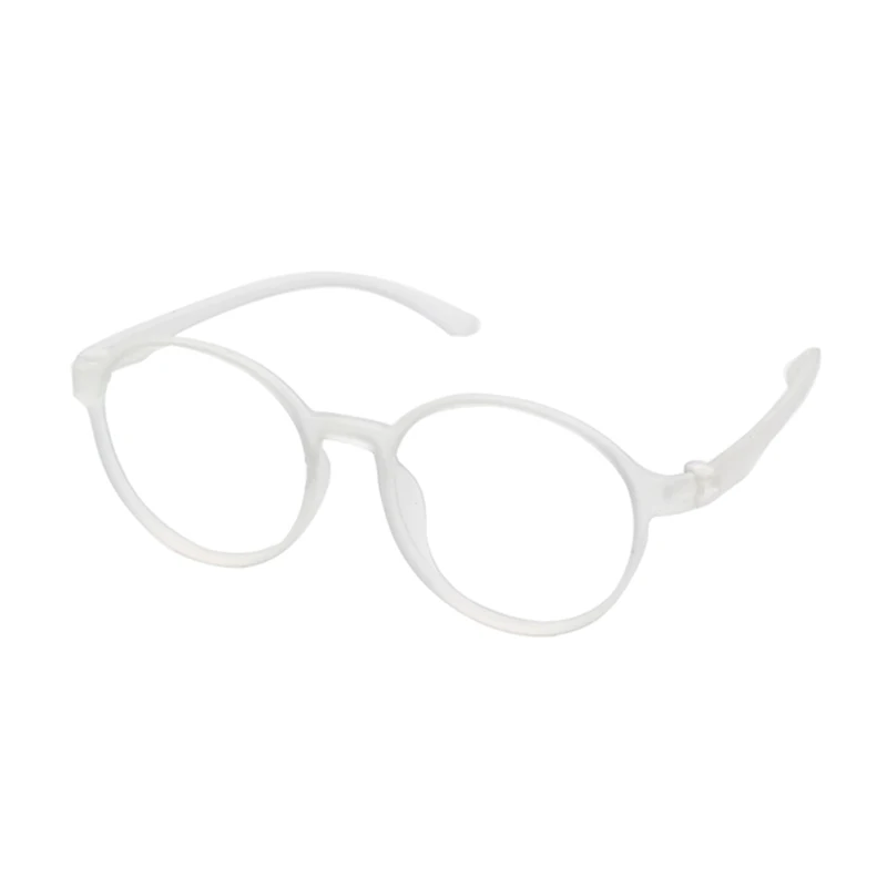 Ultraleichte Mode Flexible Keine Schrauben TR90 Brillen Große Größe Retro Runde Optische Anti Blaues Licht Männer Frauen Brillen Rahmen 66016 – Detail 9