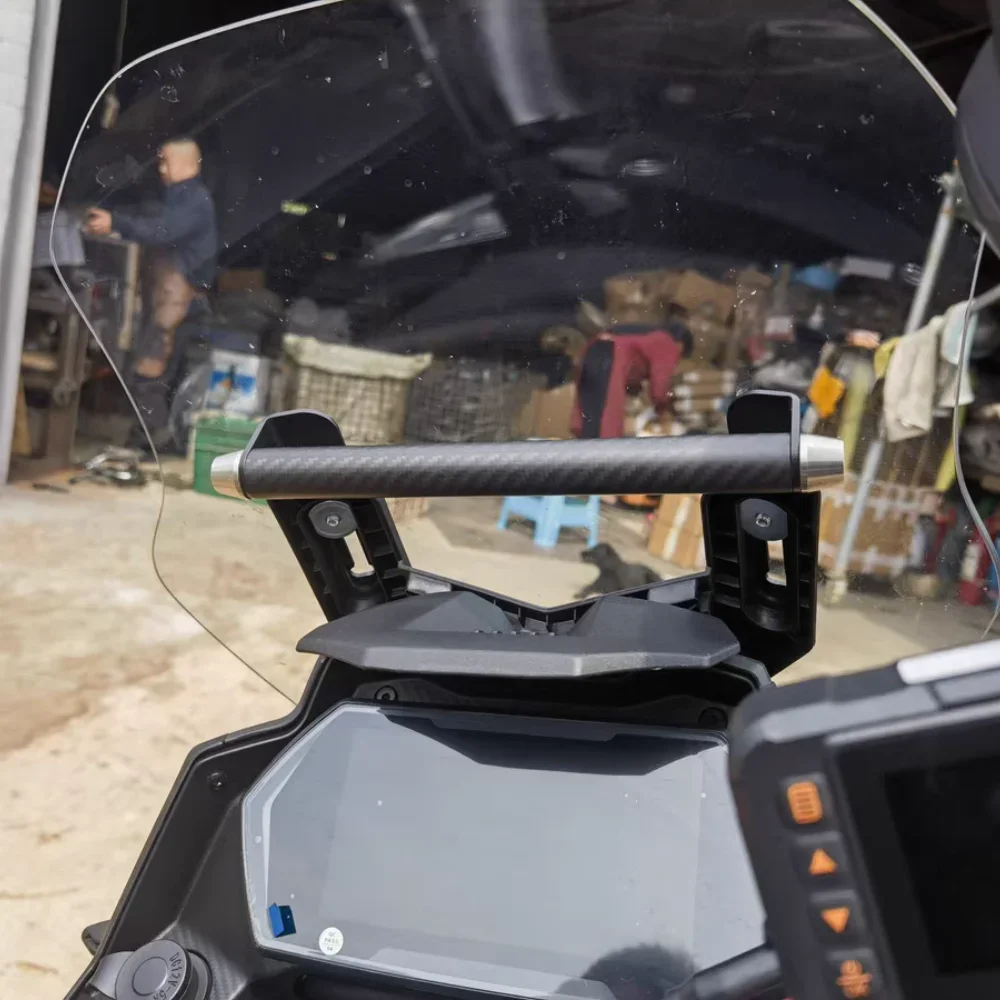 Per CYCLONE RX600 Supporto per supporto di navigazione Supporto per staffa per piastra per telefono cellulare Accessori per moto