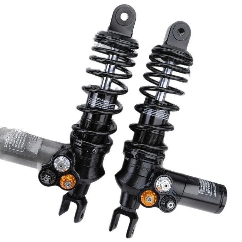 Shock absorption Applicable to polar core electric vehicle electric motorcycle four adjustable retractor rear shock absorption
