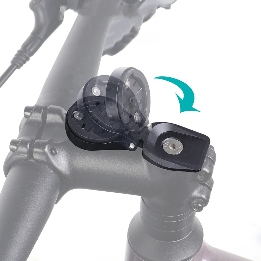 

Bicycle Computer Mount Adjustable Speedometer Support Stand Aluminum Alloy Bicycle Computer Holder for Garmin Bryton Wahoo