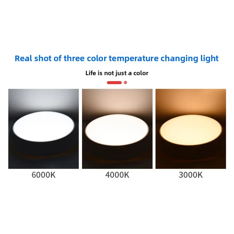 Led الطوارئ ثلاثة برهان ضوء السقف الحمام شرفة مقاوم للماء مقاوم للرطوبة ضوء ذكي الميكروويف التعريفي مصباح #6