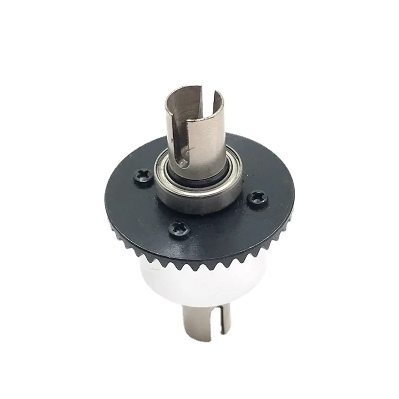 Metal Upgrade Front And Rear Differential Gearbox RC Car Parts Fit For WLtoys 1/10 104001 104002 Remote Control Car Accessories