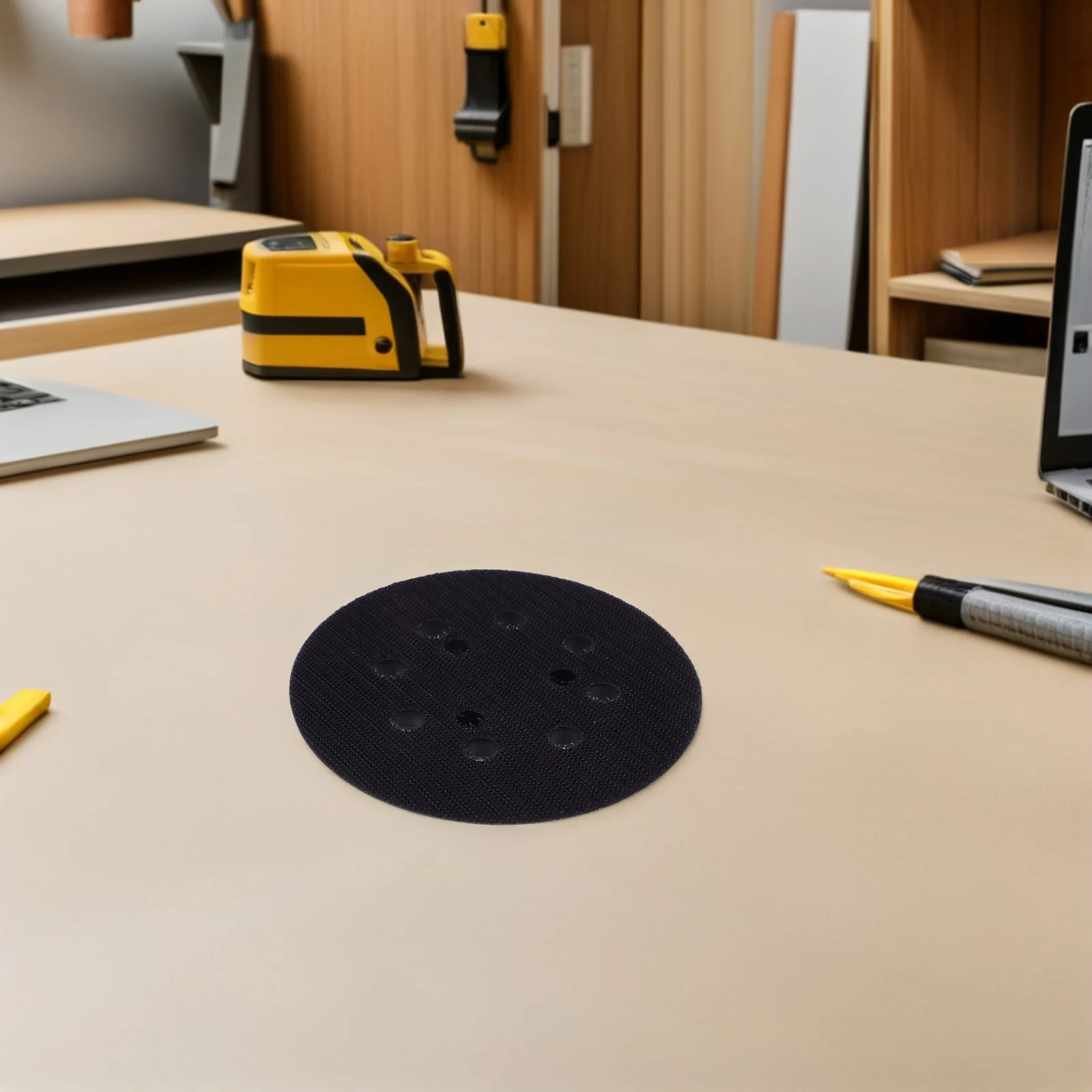 

5 Inch 8 Hole Sanding Backing Pad For Drill Sander Automotive Polishing Buffing Disc Replacement Accessory Sander Disc