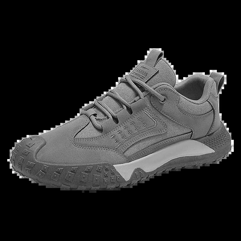 الربيع والخريف حذاء كاجوال تنفس الرياضة عدم الانزلاق خفيفة الوزن تنفس الرجال سميكة وحيد الأخفاف أحذية للرجال