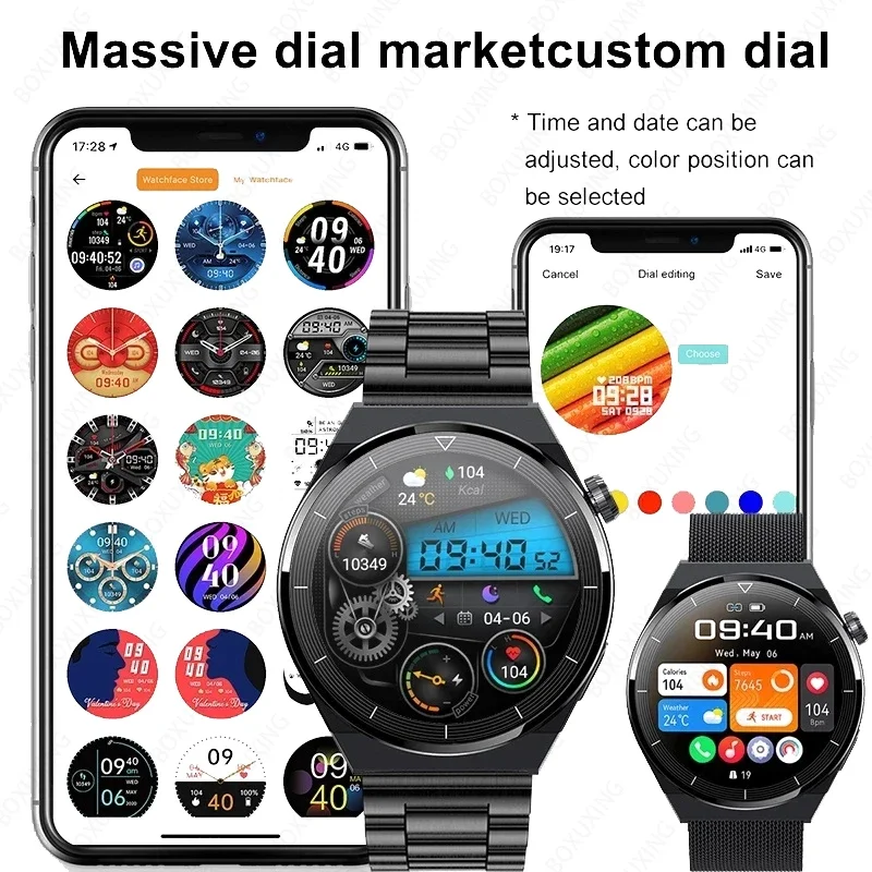 Xiaomi NFC ساعة ذكية للرجال GT3 Pro AMOLED 390*390 HD شاشة معدل ضربات القلب بلوتوث دعوة IP68 مقاوم للماء SmartWatch لهواوي