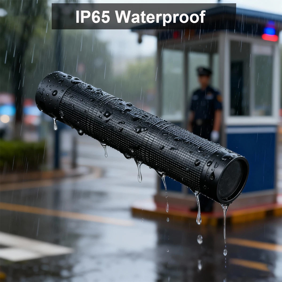 نظام جولة الحراسة مسجل دورية IP65 برنامج مجاني نظام مراقبة الحضور الاحترافي مع 4 علامات نقاط تفتيش RFID