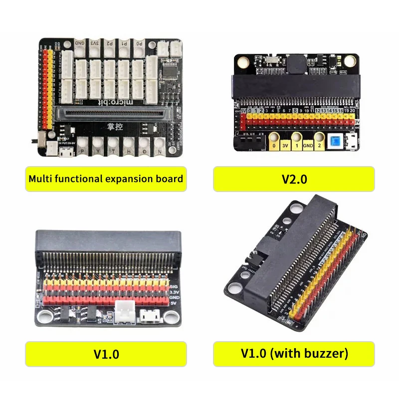 Micro: Bit Extension Board Microbit Adapter Board IOBIT V2 Supports Scratch Python Programming