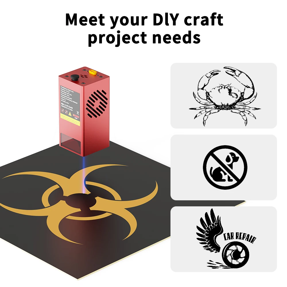 ABS لوحة ل CNC حفارة لونين مجلس 300x300x1.3 مللي متر لتقوم بها بنفسك لوحة المفاتيح لوحة الباب لآلة الحفر بالليزر Twotrees #5