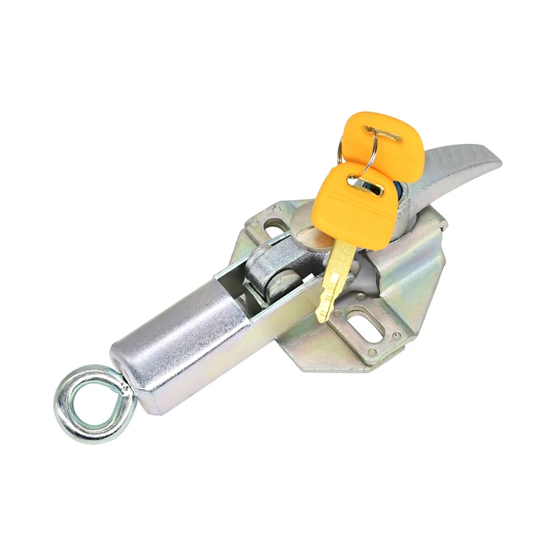 375-8749 Rückabdeckungsschloss mit 2 Schlüsseln, kompatibel mit Caterpillar Bagger 205 205B 206 206B 211B 212 212B 213 213B 214 214B