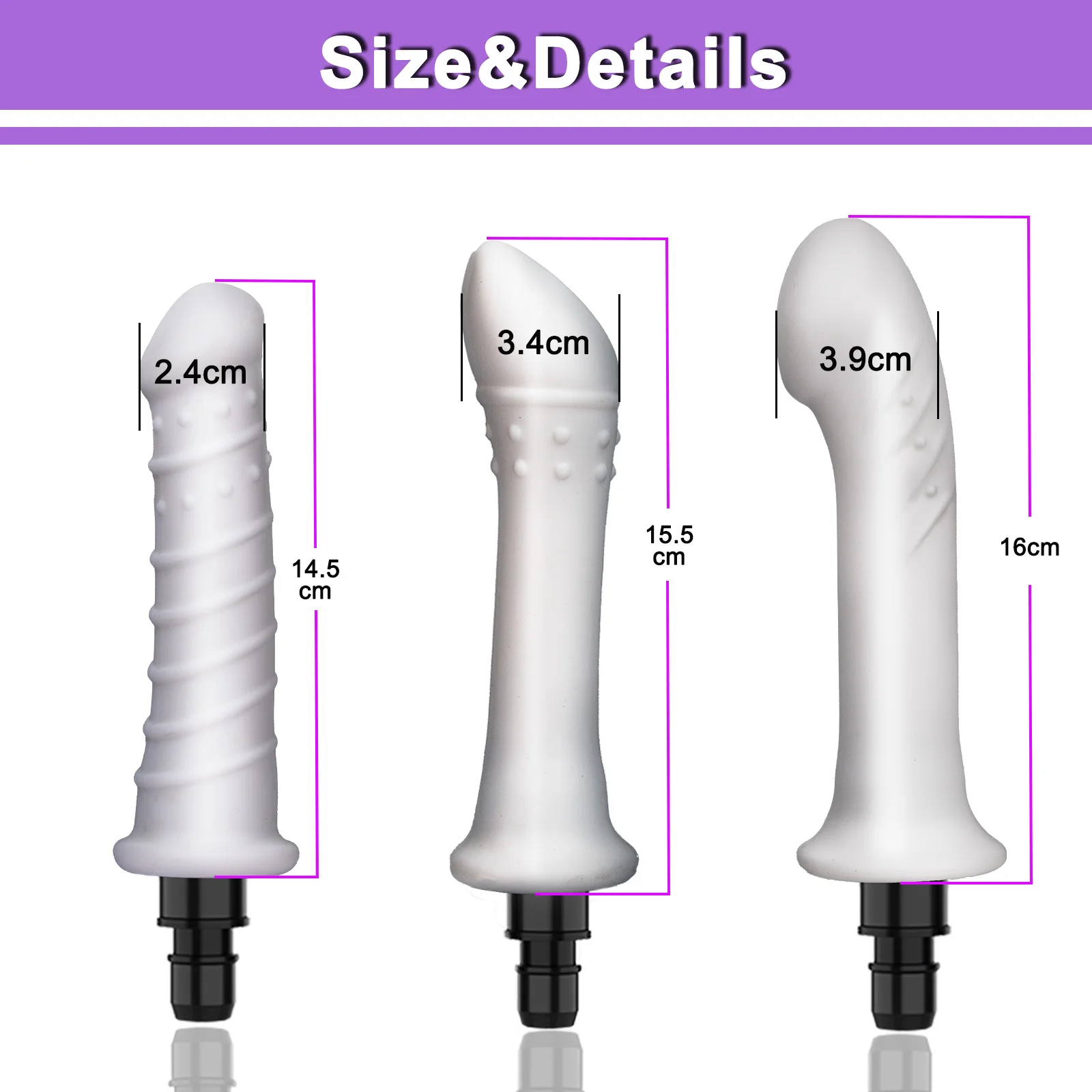 Massage silicone gun head automatic male and female sex toy masturbator dildo vibrator enhances pleasure adult gift couple 18 gallery 1