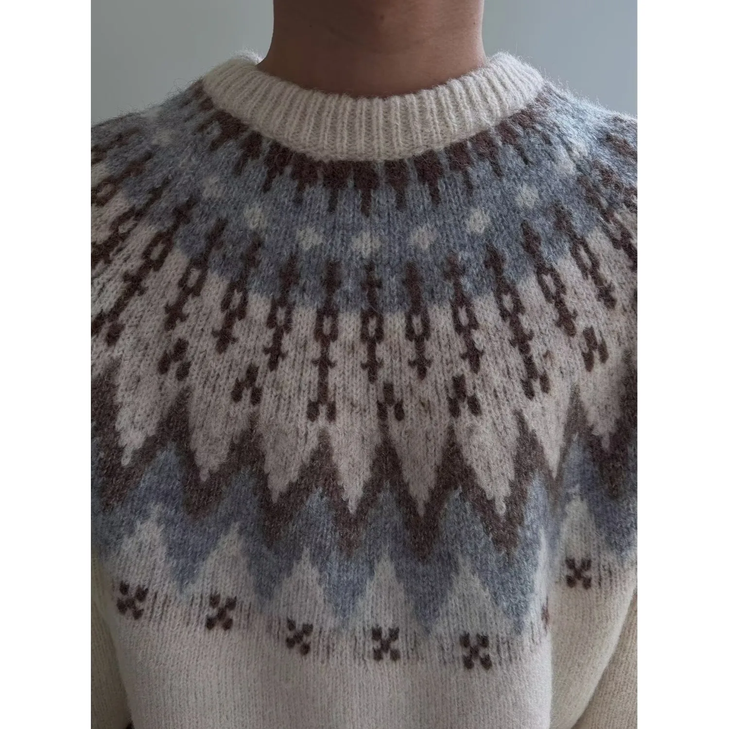 長袖セーター シンプル ファッション アーティスティック 多用途 和風 怠惰 インス 原宿 新しい 人気 文化的 男性 女性 ユニバーサル