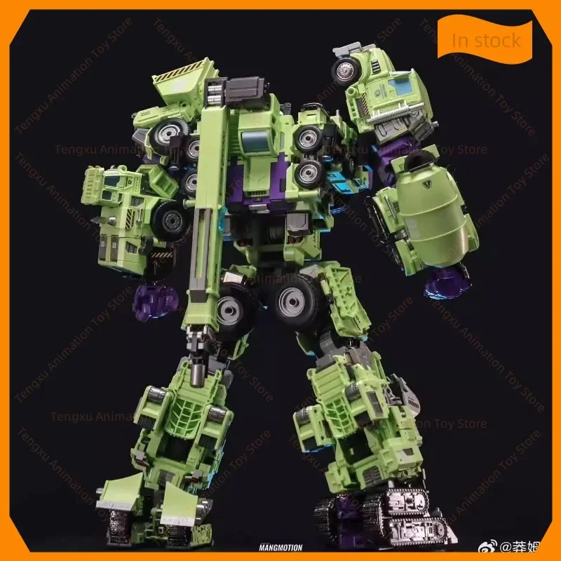 【In Stock】 Mecha Invasion GLA-03 GLA-04 Giant Legion Heavy Builder Haul Hook Set Transformation Devastator Action Figure Robot