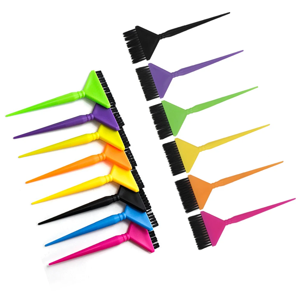 Profissional escovas de coloração de cabelo pentes salão de beleza ferramentas de tintura de cabelo escova de tintura de cabelo aplicador de coloração de cabelo barbeiro acessórios de estilo