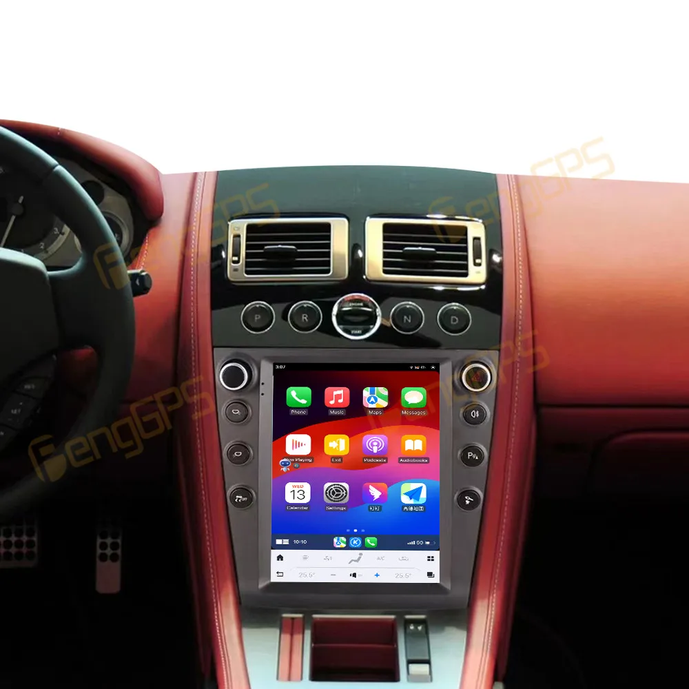 Android 14 10.4 Inch Car Radio For Aston Martin DBS 2005-2015 Wireless Carplay Multimedia Video Player Stereo Auto GPS Navi DSP