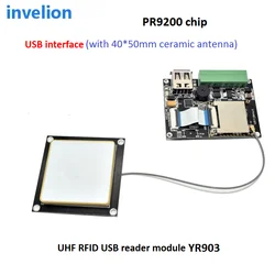 1-3 meter integrated RFID Module TTL UART compatible For Arduino board embedded USB UHF RFID Card Reader module for 6C Tag