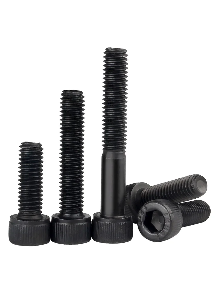 Unc 0 # -80 2 # -56 4 # -40 6 # -32 8 # -32 10 # -32 1/2-13 12.9 درجة الكربون الصلب مسدس عرافة المقبس المسمار كوب ألين بولت