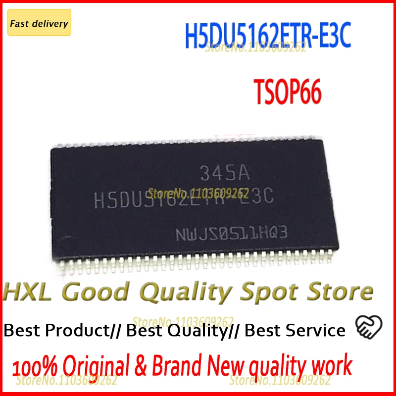 H5DU5162ETR  H5DU5162  H5DU5162ETR-E3C 64M routing memory 16-bit DDR 10pcs/lot