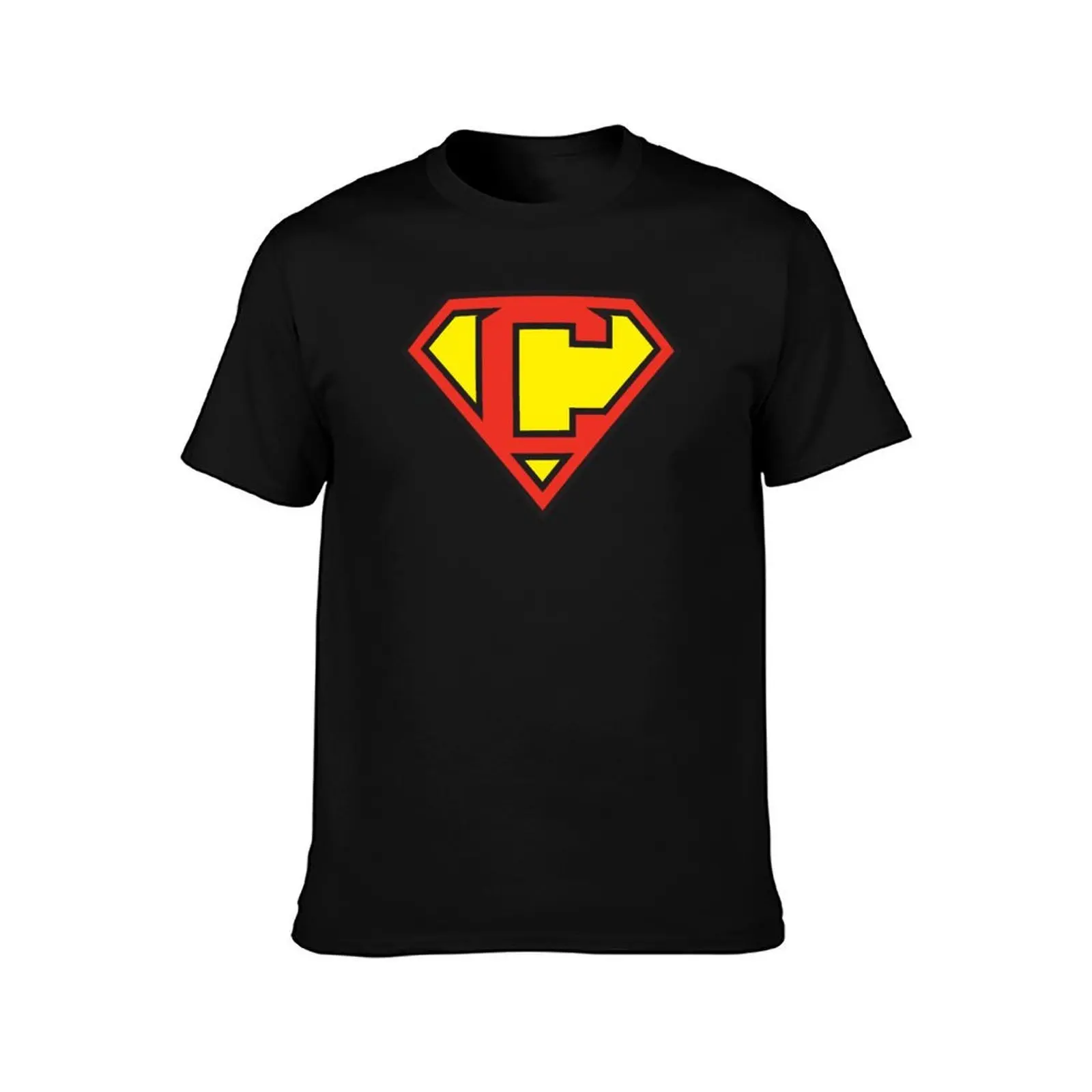 Super Initials Tee - C T-Shirt Breathable Workout Short Sleeve Top T-Shirt