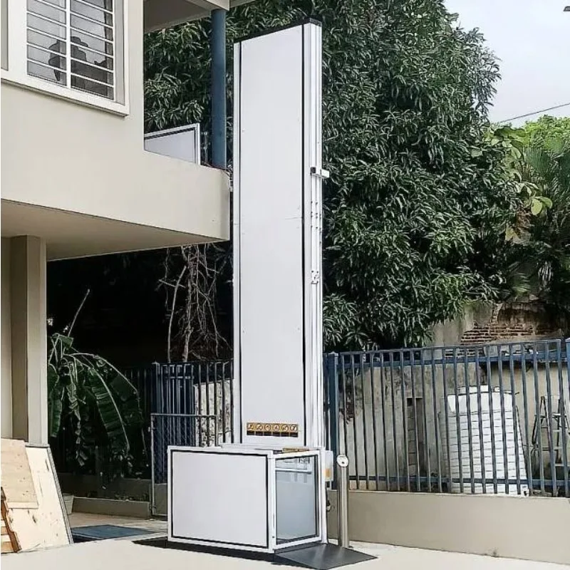 

Electric Hydraulic Stair Lift 1M 2M 4M 8M Height Outdoor Indoor Barrier Free Elevator For Handicap Residential Use Customizable