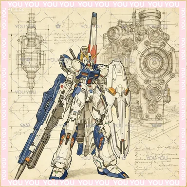 

New Product JIHUNFENGBAO MG Fukuoka Cow 1/100 Bonus Mecha Assembly Model Kit Articulated Figure Collector Grade Robot Pre-order