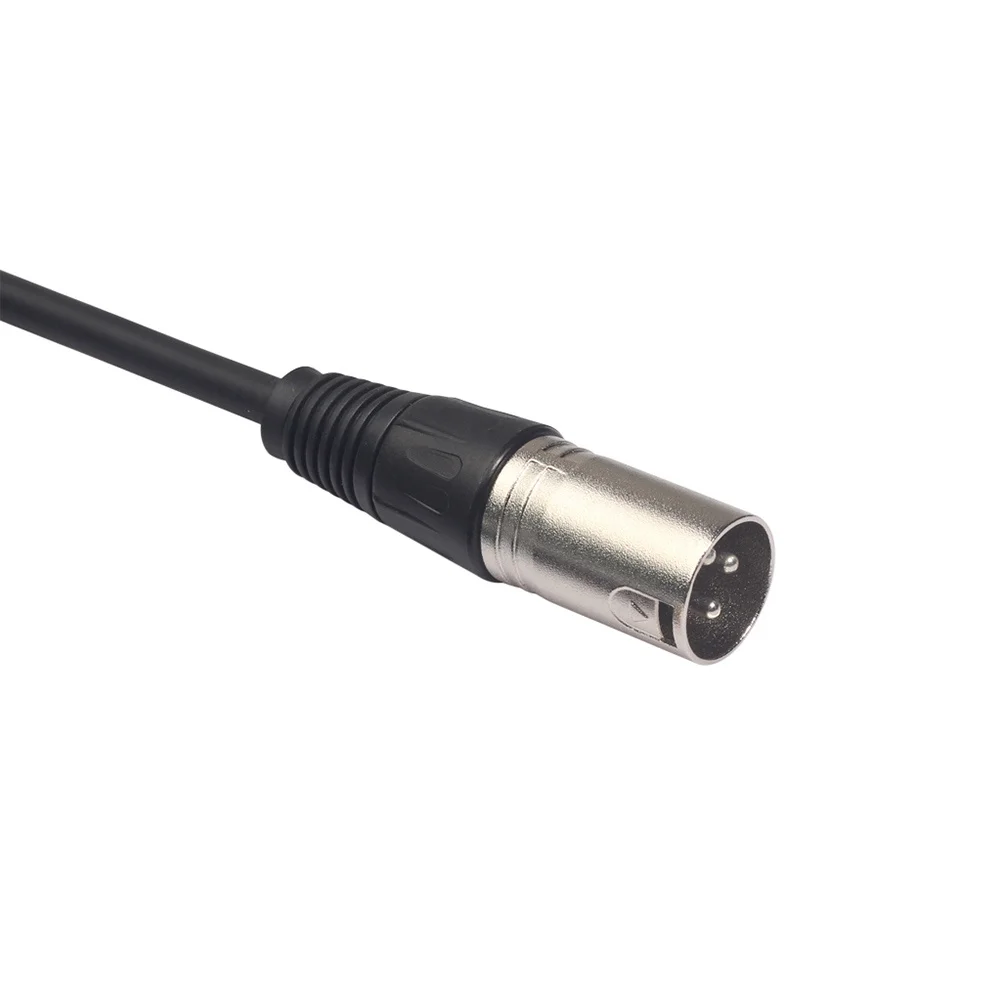 

0.3M Rca Female To Xlr Male Audio Cable Converter For Speaker Amplifier Microphone Balanced To Unbalanced Adapter Black
