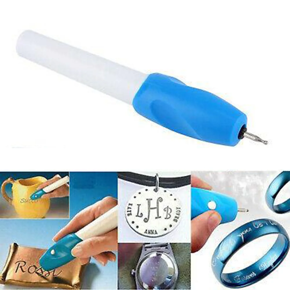 17.5cm Engraving Etching Pen Hobby Craft Rotary Hand Tool For Engraving Metal Wood Glass Plastic Jewelry Leather Metal DIY