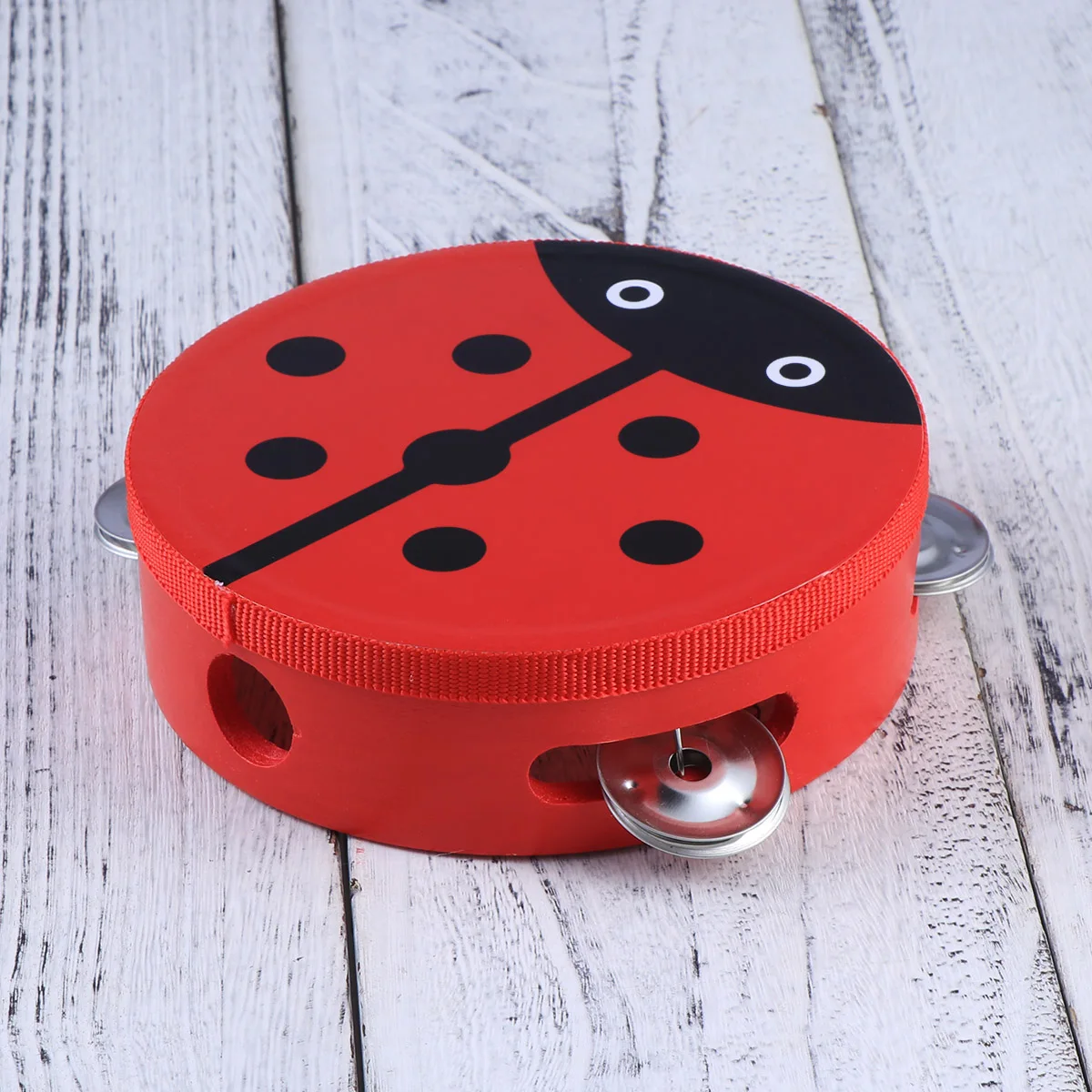 

Wooden Bell Drum Musical Toys Early Educational Instruments Kids Cartoon Children