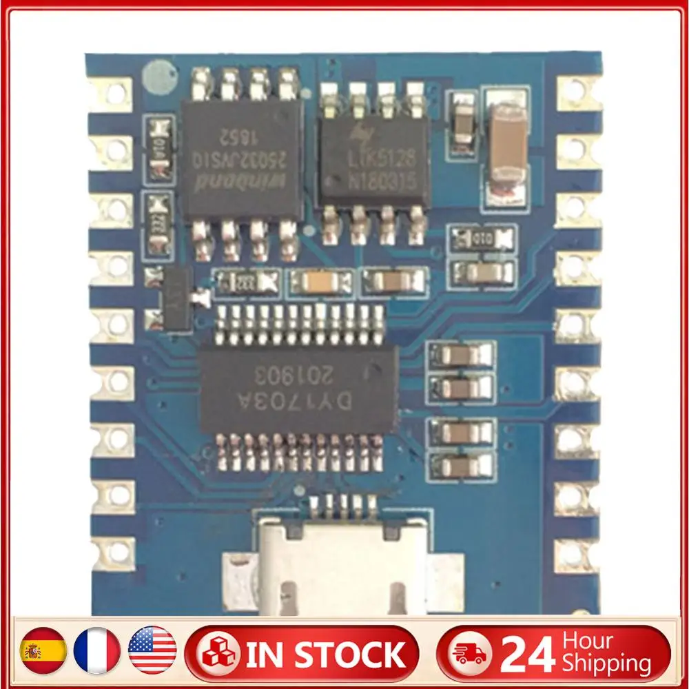 

DY-SV17F Аудиомодуль USB Загрузка Флэш Голосовой модуль 5 Вт Мини-MP3-плеер IO Триггер Модуль воспроизведения голоса