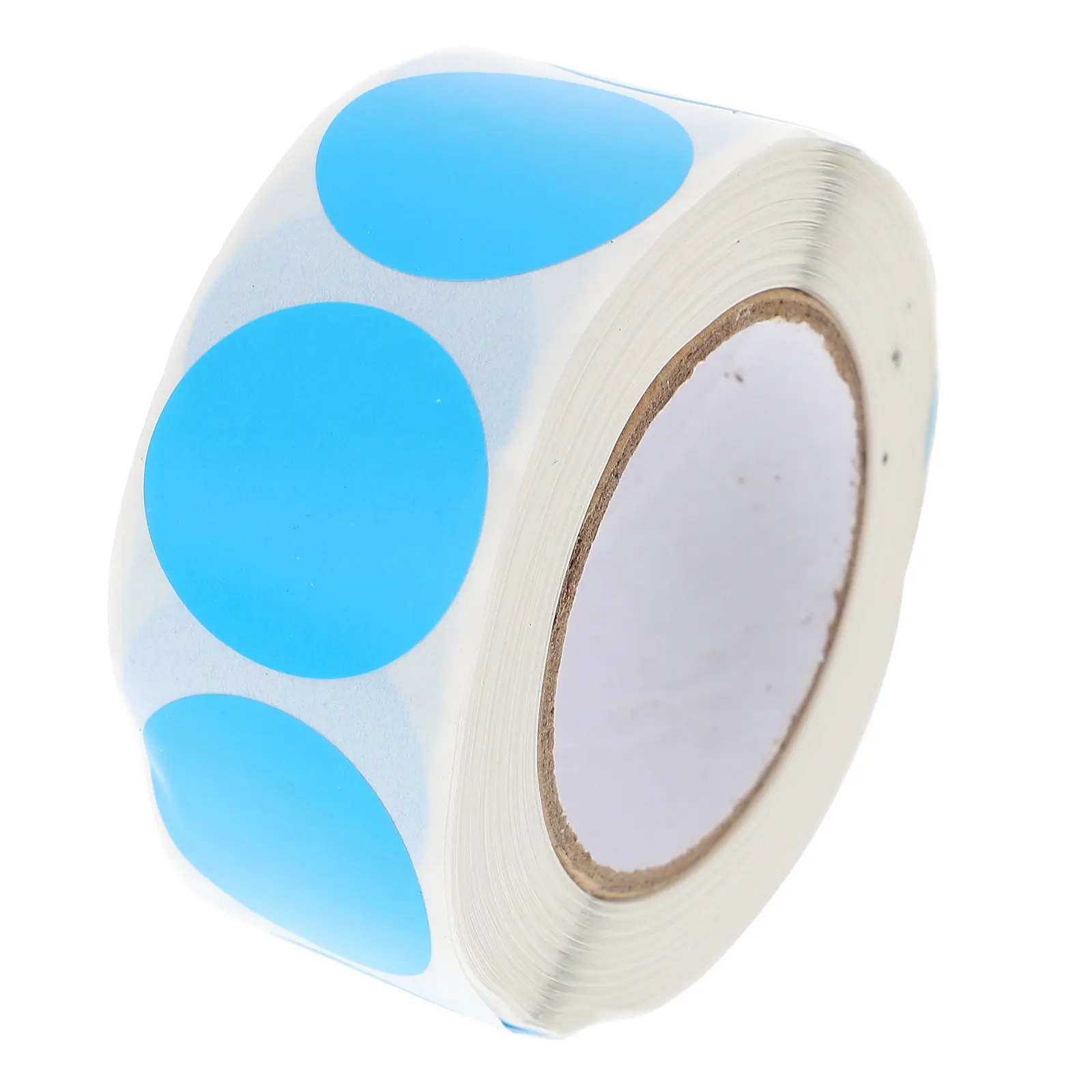 Removable Circle Dot Label Stickers, Self-Adhesive Coding Tags for Office, School & Home Organization