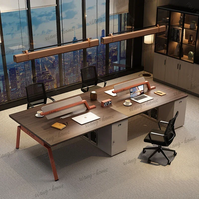 LD Aesthetic Save Space Office Desk Big Size Interior Chinese Cheap Xenomorph Simple Office Desk Creative Tavolo