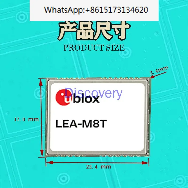 Customized UBLOX High Precision Timing Module GNSS LeA-M8T Development Board Raw Data Carrier Phase