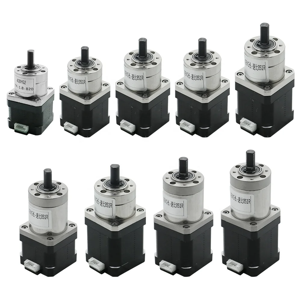 

HLTNC NEMA 17 42 BYG 2-фазный шаговый мотор-редуктор, крутящий момент 30 кг.см для деталей машины для изготовления нетканых пакетов