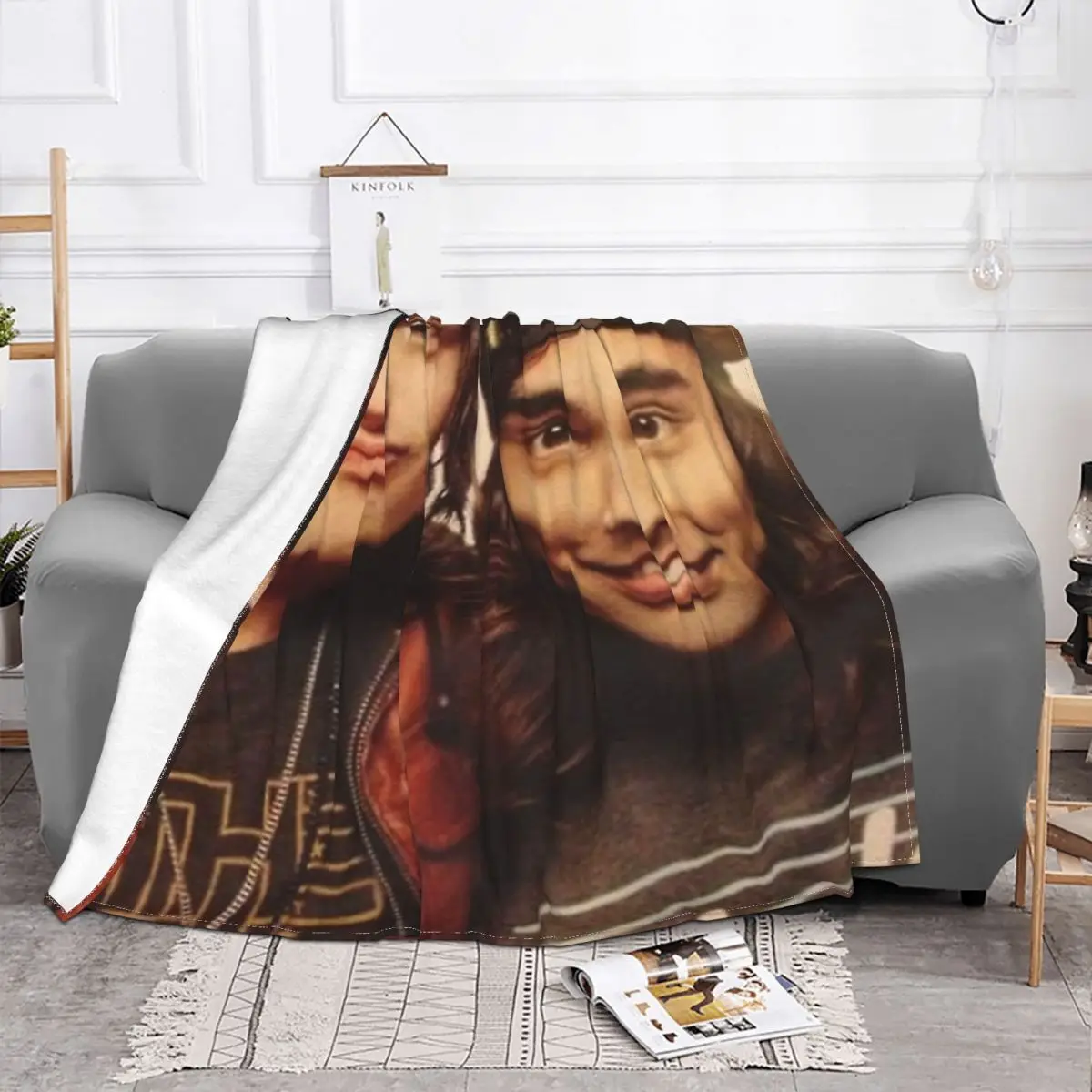 Kellin Quinn And Vic Fuentes Plush Blankets Winter Blankets Blankets And Throws Throw Blanket