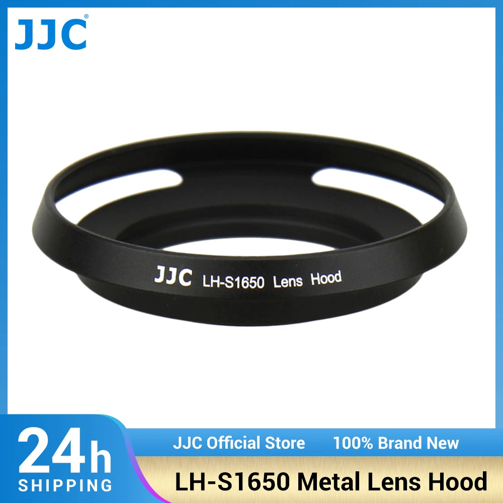 

JJC LH-S1650 Metal Lens Hood Compatible with Sony E PZ 16-50mm F3.5-5.6, Nikon 1Nikkor 10mm F2.8 & Samsung 20-50mm F3.5-5.6 Lens