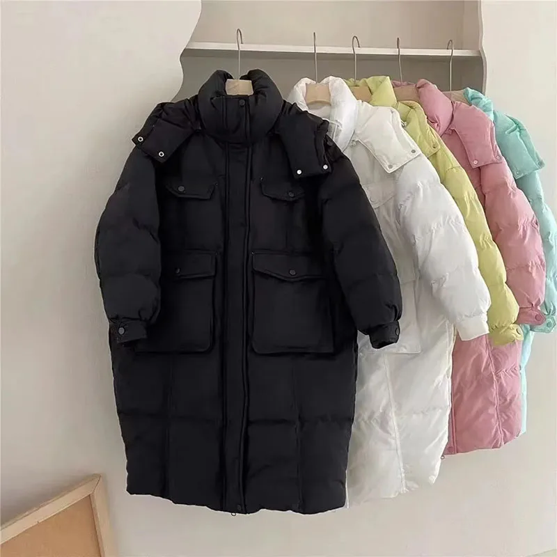 Women's Winter Parka 2023 Winter New Comfortable Elegant Women's Jacket Fashion Warm Temperament Versatile Female Outerwear