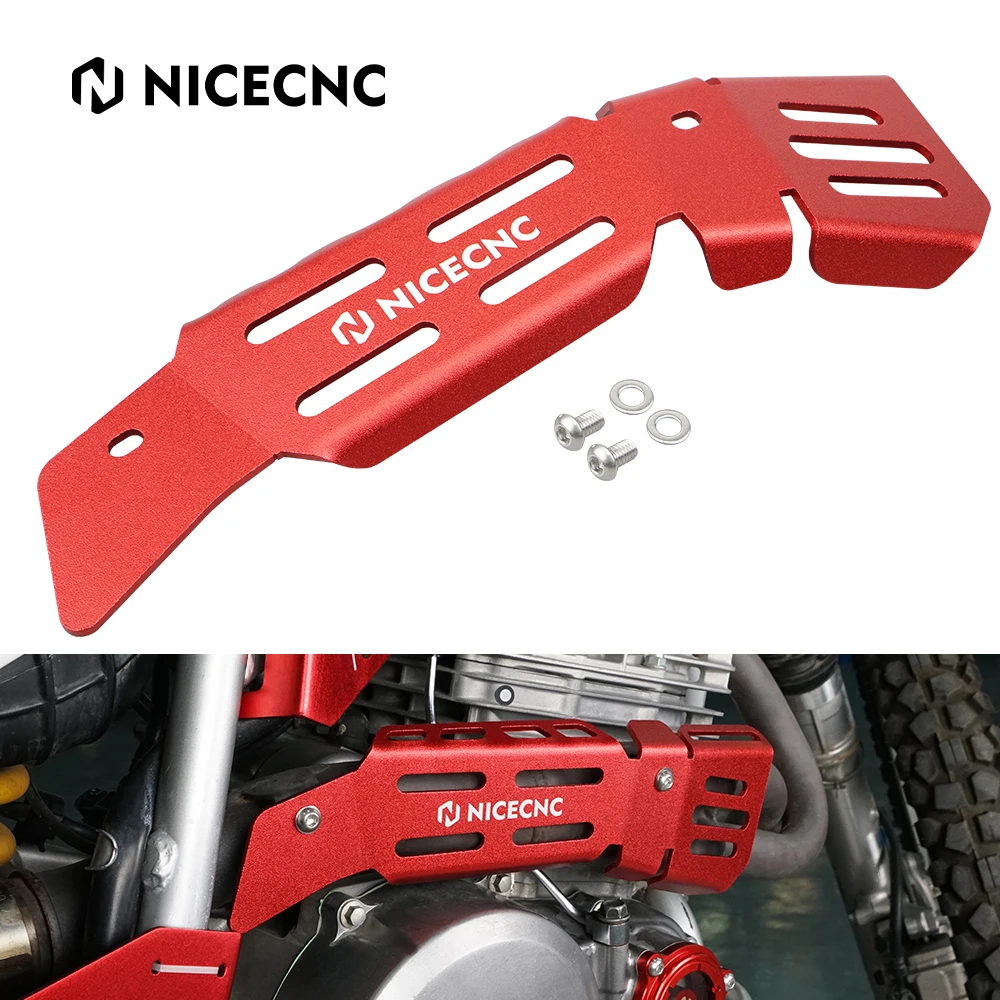 2025 2024 2023 For Honda XR650L XR 650 L 1993-2025 XR 650L Motorcycle Exhaust Pipe Heat Shield Cover Guard Protector Aluminum