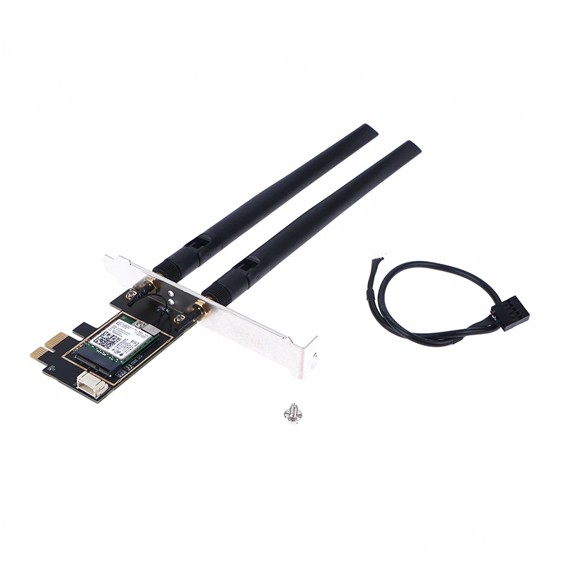 WiFi 5 PCI-E Wireless Adapter AC1200 Network Card Dual Band 2.4G/5GHz 802.11AC For Bluetooth 4.0 Desktop ForWindows 7/8/10/11