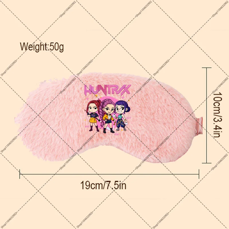 KPop شيطان الصيادين النوم قناع عين الكرتون أنيمي بنين بنات لطيف أقنعة النوم السفر المنزل عيون الاسترخاء قناع اييشادي هدايا الحفلات